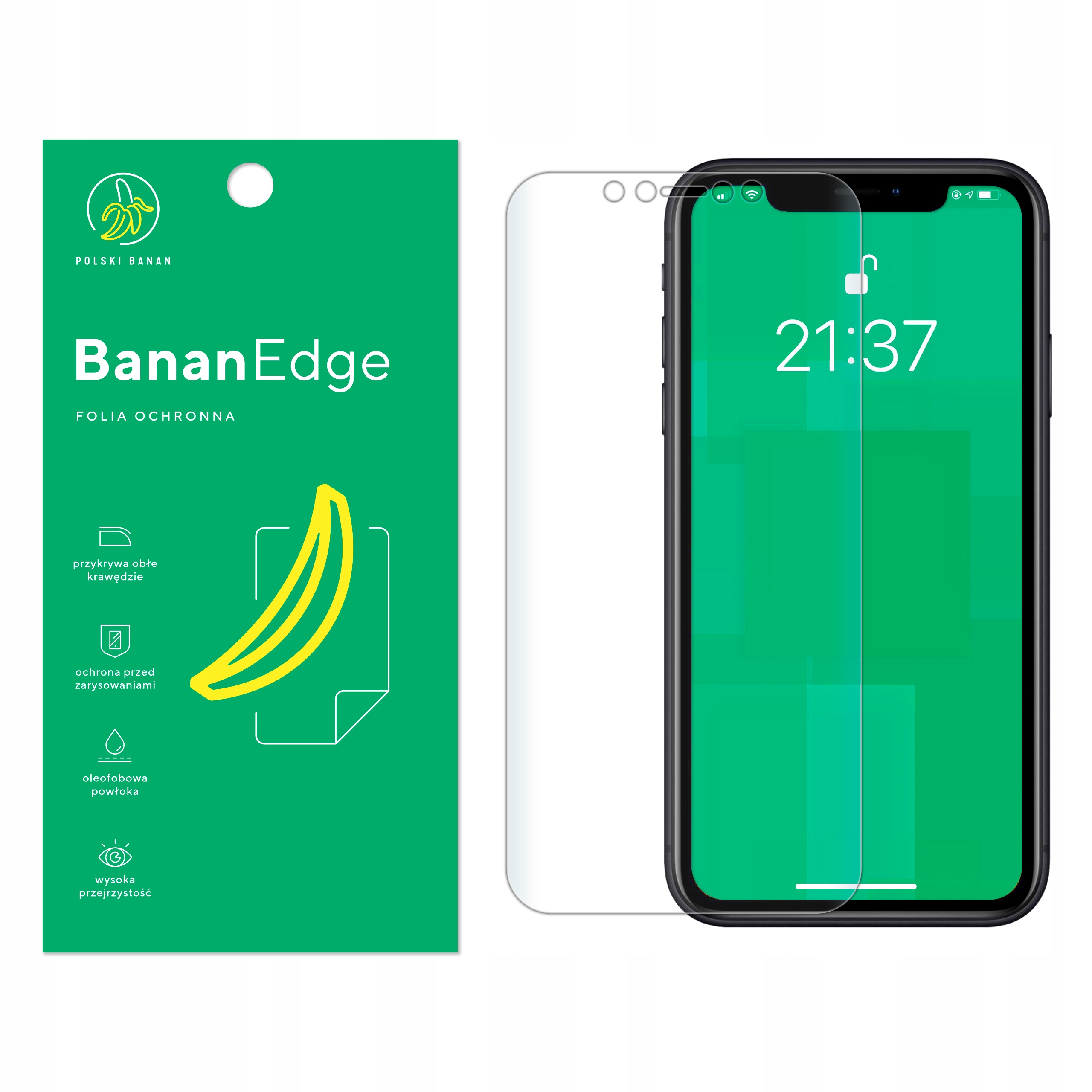 

Folia Ochronna Polski Banan do iPhone Xr