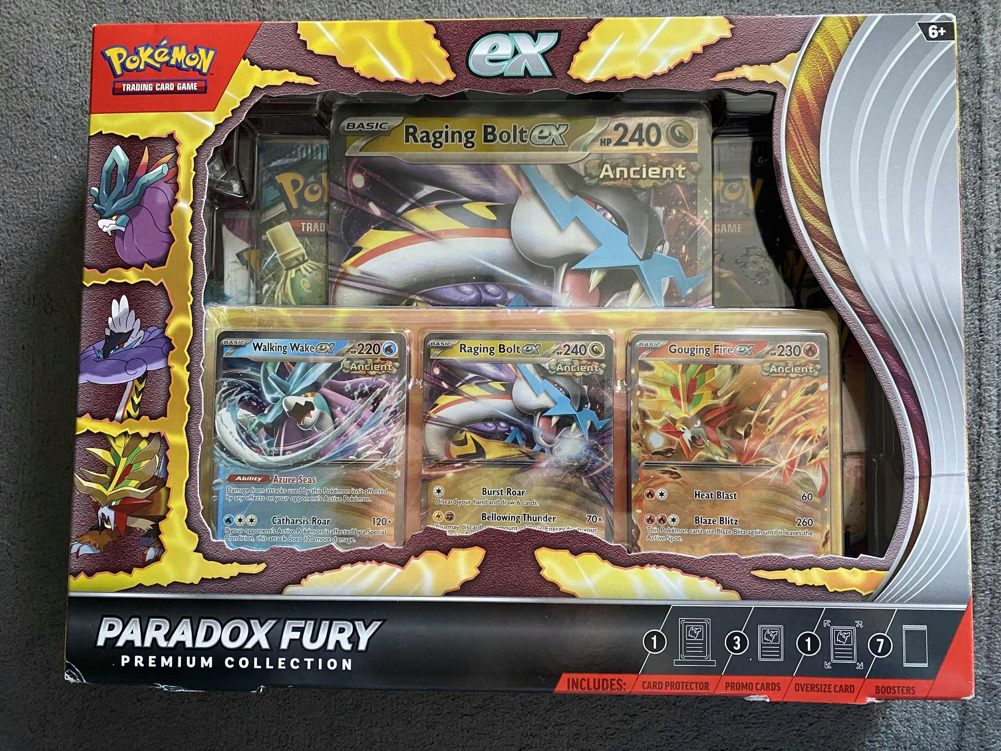 Pokemon TCG Premium collection TERA Team • Cena, Opinie - Allegro