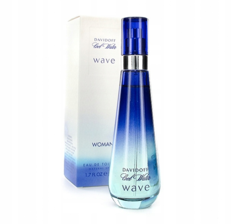 Davidoff Cool Water Wave Eau De Toilette 50ml Edt Woda Toaletowa Damska