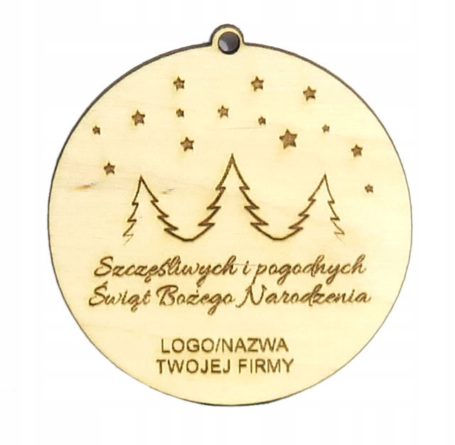 EKO BOMBKA KARTKA FIRMOWA LOGO NAZWA ŚWIĘTA MC11