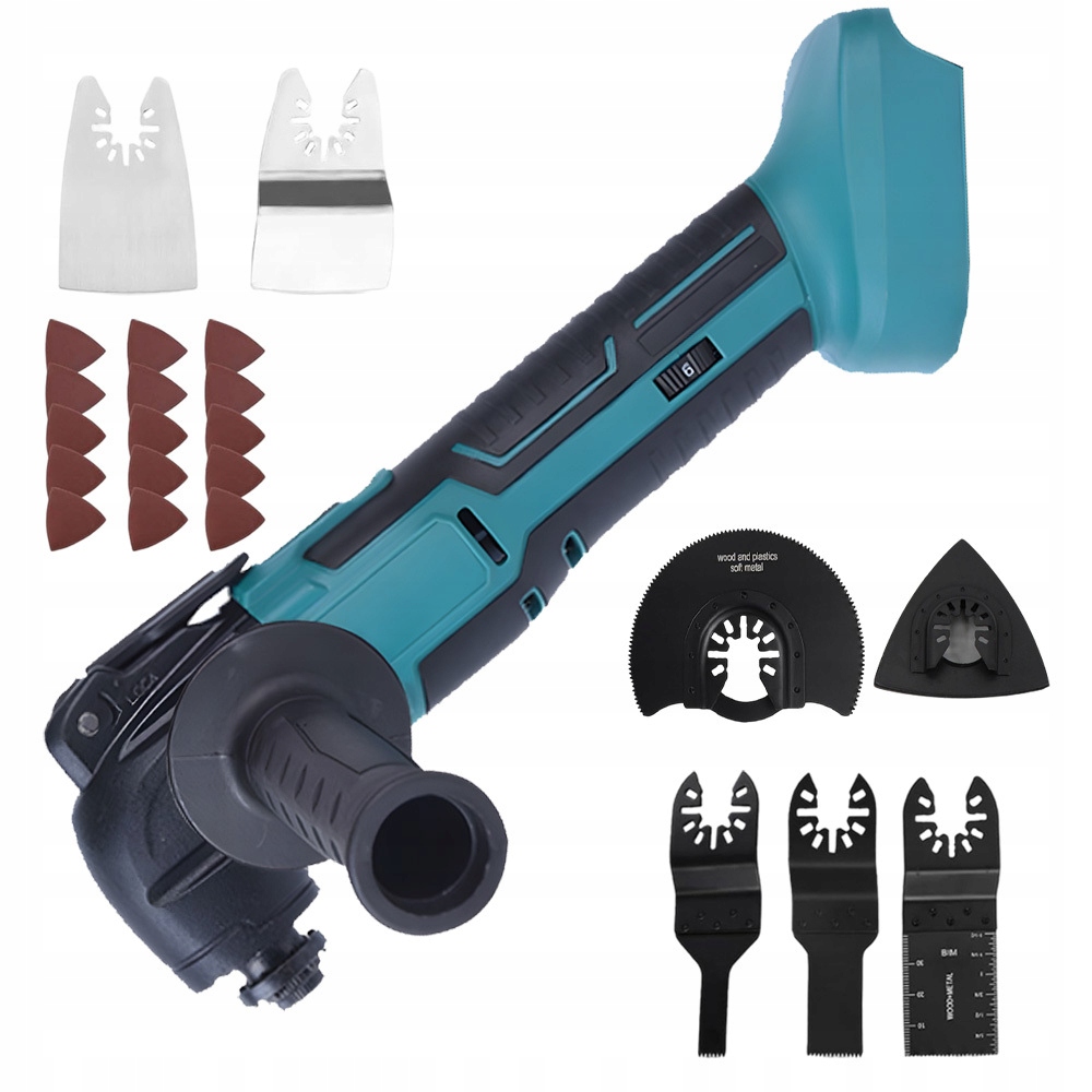 Akumulatorowe Narzędzie Wielofunkcyjne Multitool 300W Z 6 Prędkościami 18V