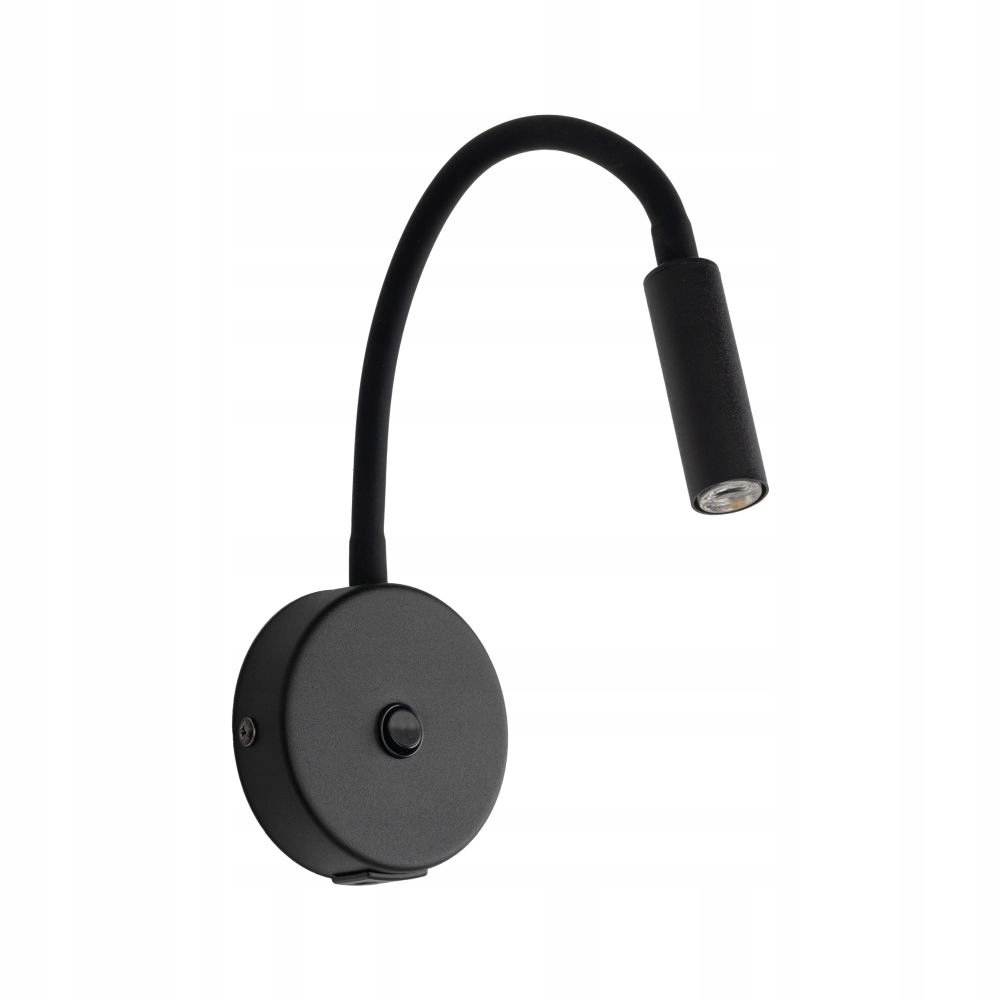 Nástěnné svítidlo na výložníku s vypínačem a Usb konektorem Lagos Black 10200 Tk Lig