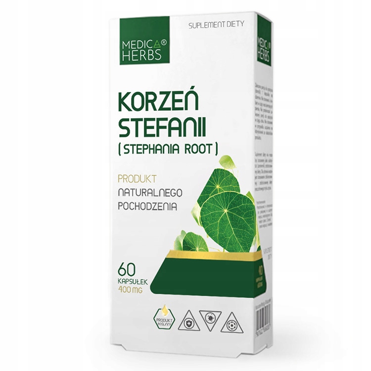 

Medica Herbs Korzeń Stefanii Stephania Root 60kaps
