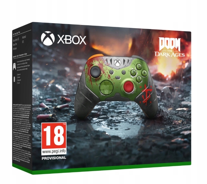 Kontroler Microsoft bezprzewodowy Xbox Doom: The Dark Ages Special Pad