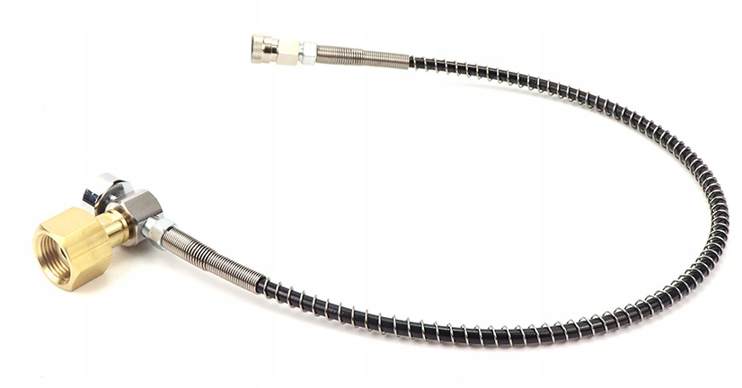 Przewód 0,6m ze złączką Pcp 8mm i manometrem