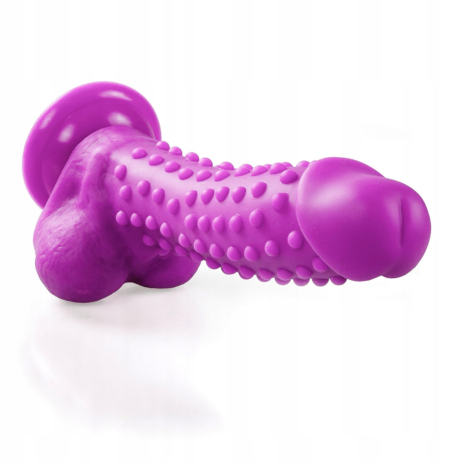 CROCODILE DILDO XXL 23 cm Dla Kobiet Premium Silikon Z Silną Przyssawką — miniatura 3