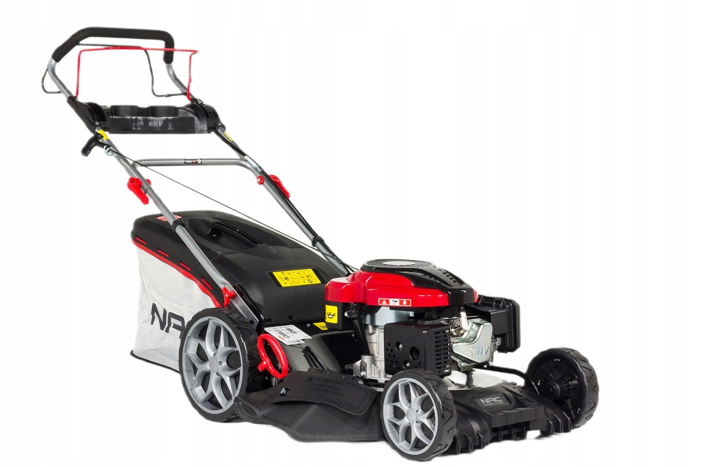 Kosiarka Spalinowa z Napędem Nac Loncin 196 cm3 56 cm Kosz 70l 5w1 Mocna