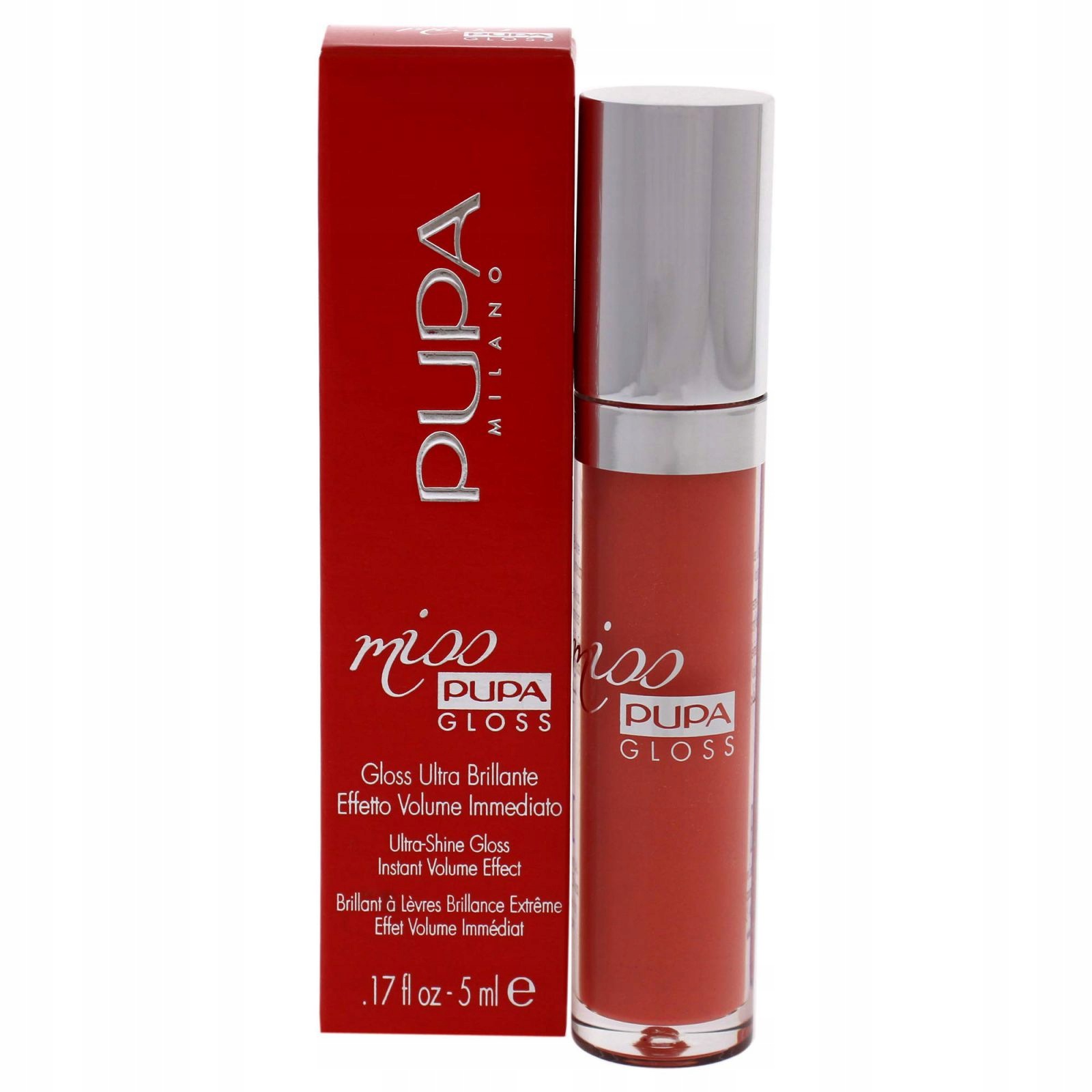 Lesklý lesk na rty Miss Pupa Gloss (ultra Shine Gloss Instant Volume Efe