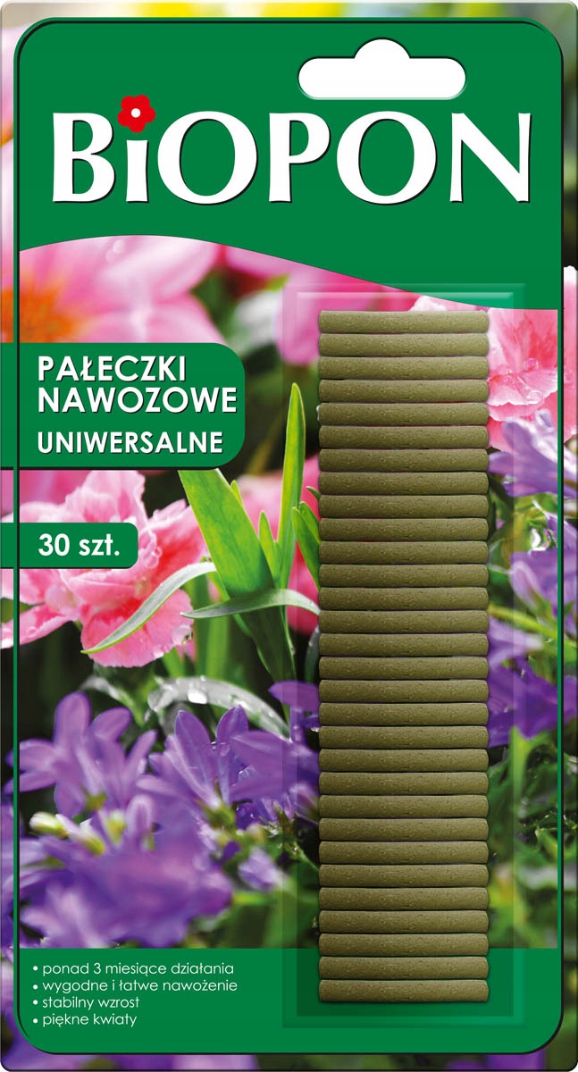 

Biopon pałeczki nawozowe uniwersalne 30 szt