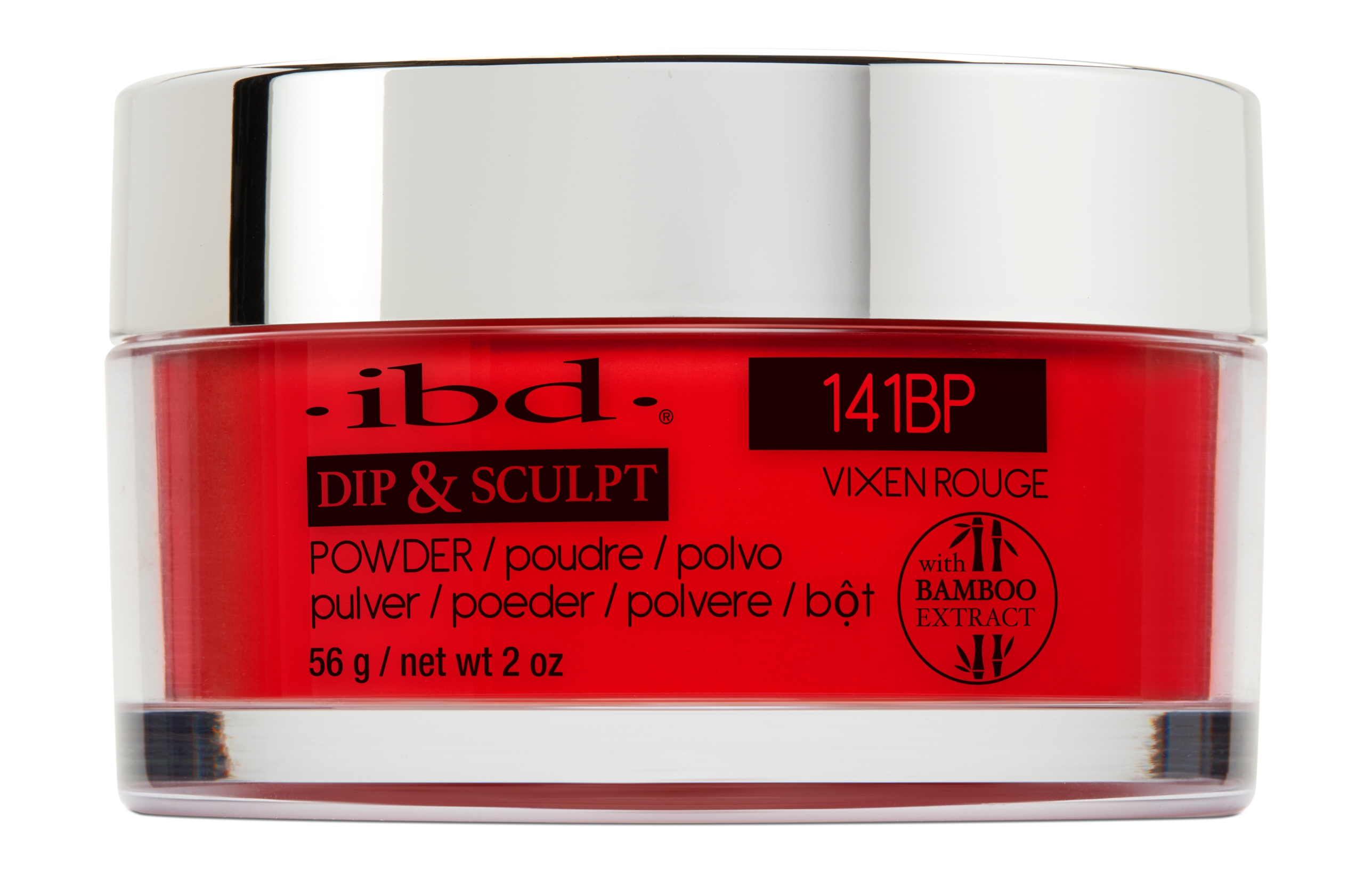 IBD Puder VIXEN ROUGE Manicure Tytanowy 56g