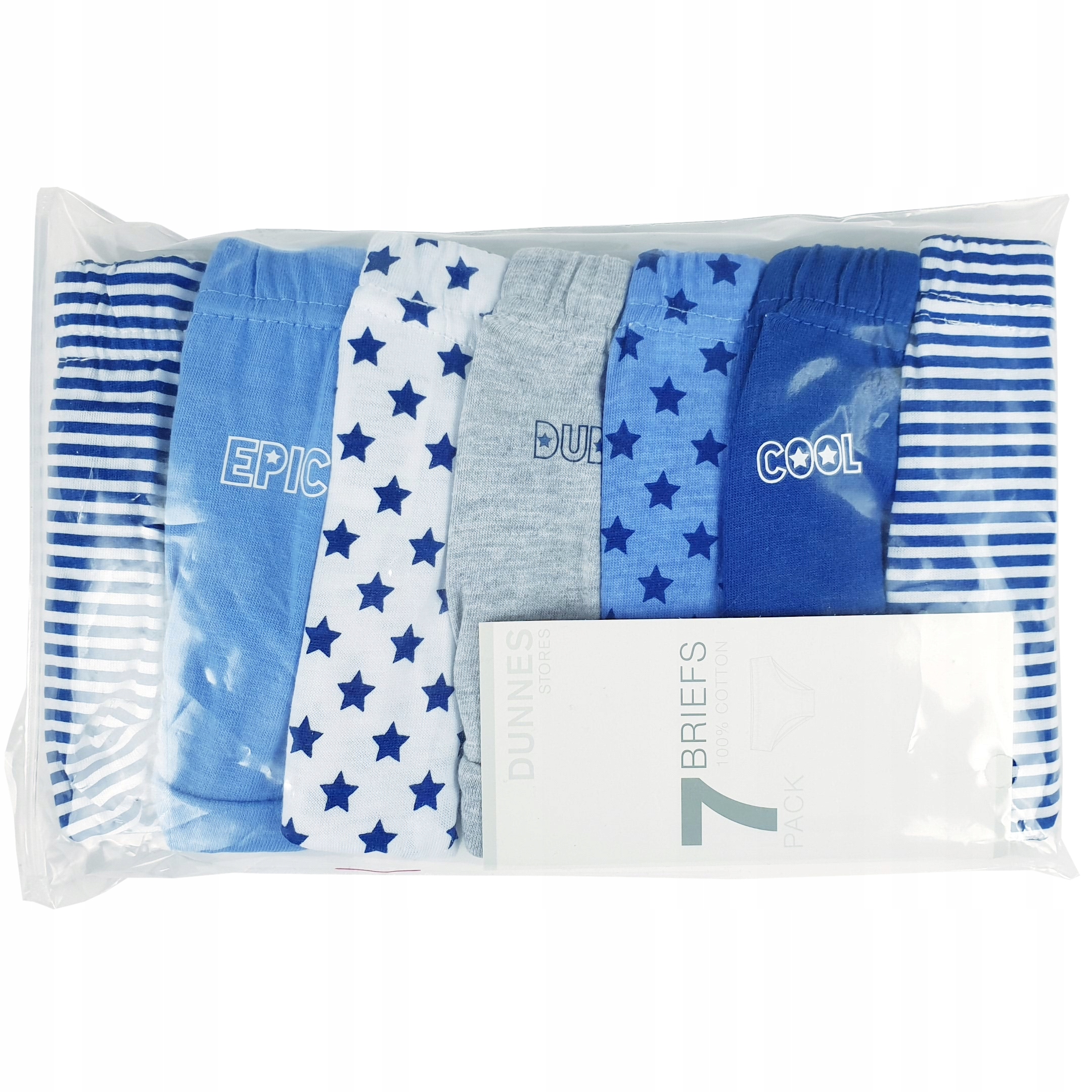 

Majtki 7 - Pak 6 - 7 Lat 122 CM Blue / Grey