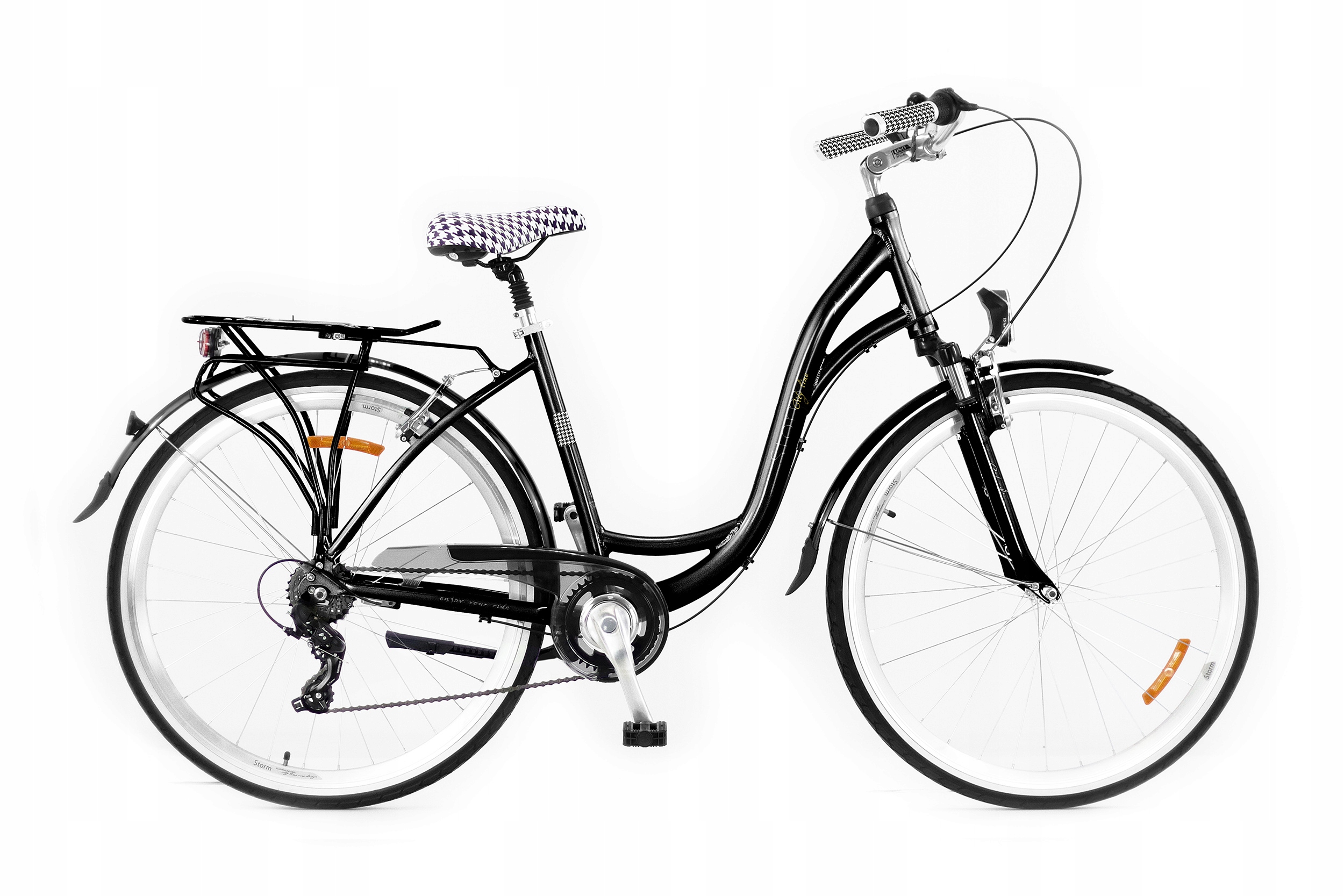 Rower Storm Paris 28 6S Amt czarny 17