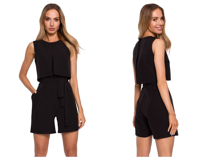 

Elegancki Kombinezon z krótkimi nogawkami