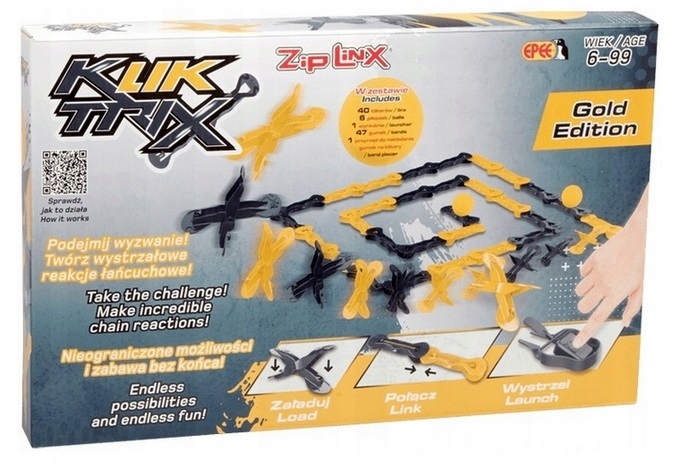 

Zestaw Konstrukcyjny Kliktrix Złota Epee klik trix