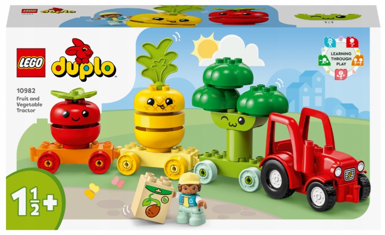 Klocki Lego Duplo 10982 Traktor Z Warzywami I Owocami Zestaw