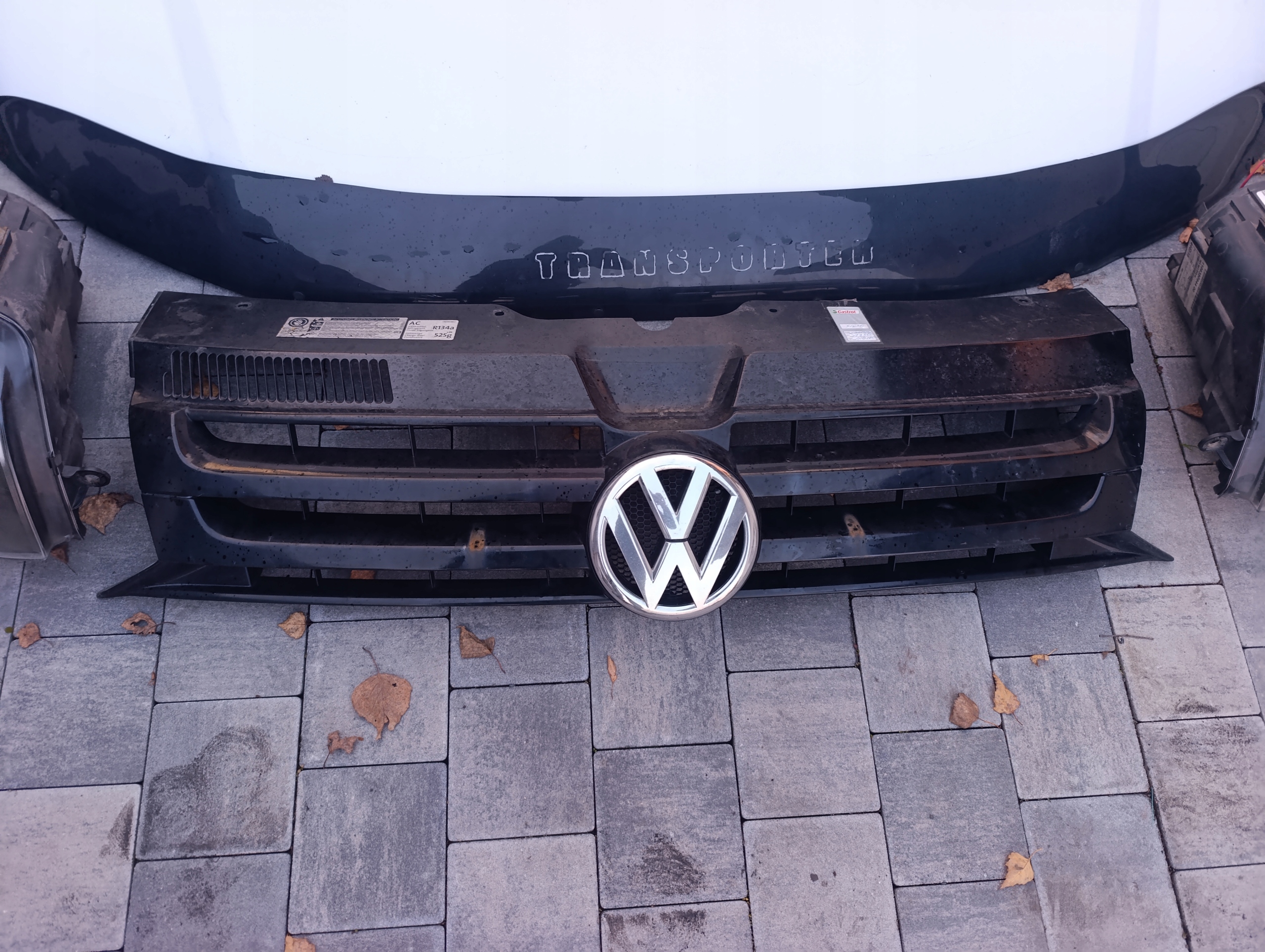 complete front bonnet bumper lights support panel for radiators VW T5 LIFT 2.0 TDI