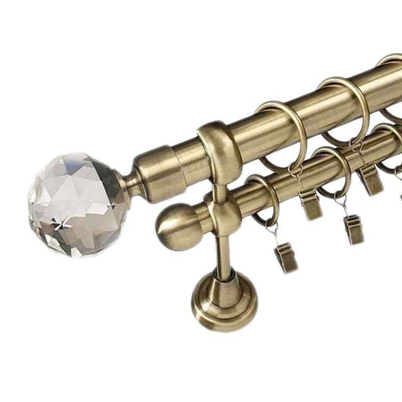 

Karnisz do mieszkania złoty 260 25+19