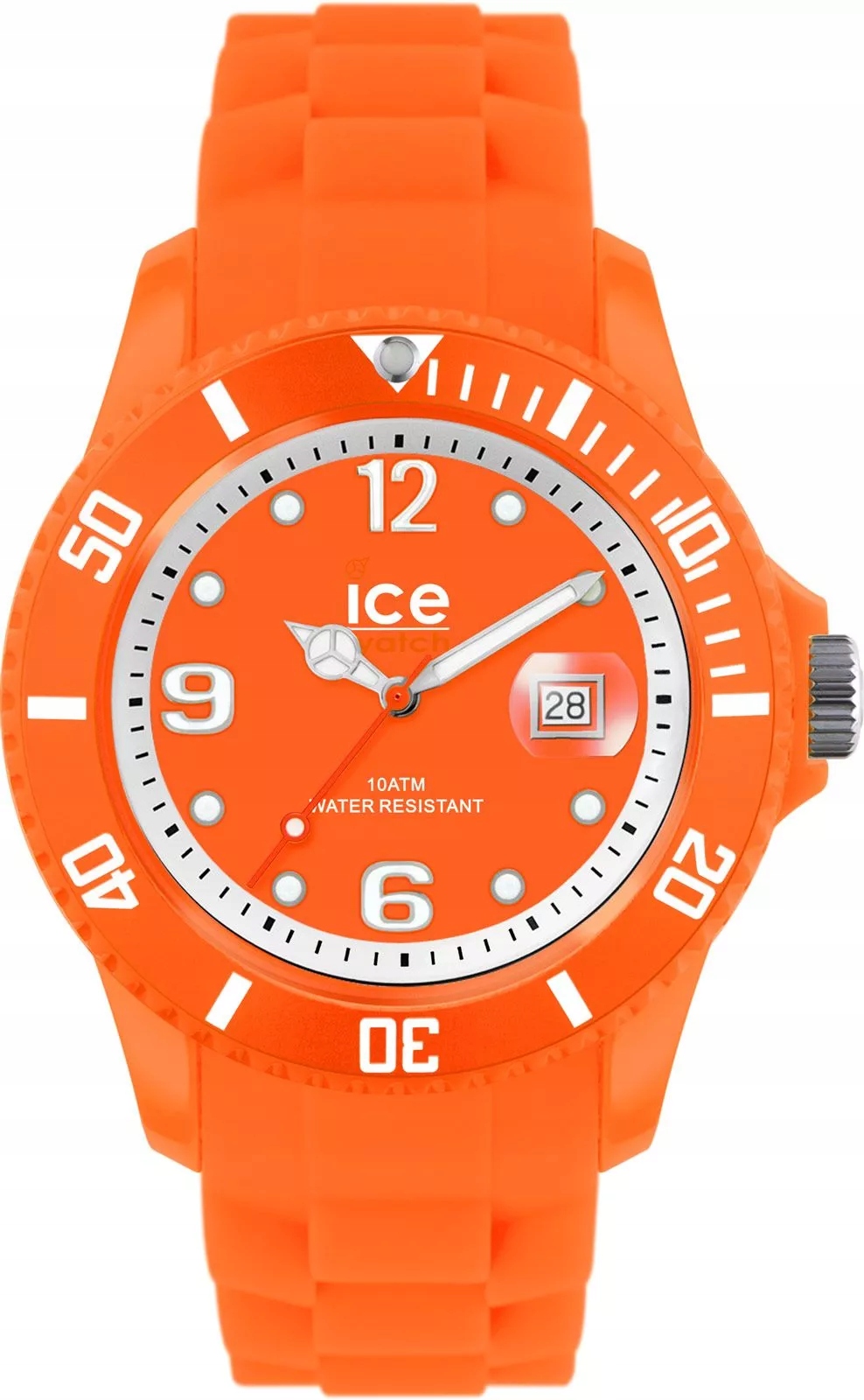 Unisex Ice Watch Hodinky Sunshine 000902 Neonovo oranžová 43 mm 100M