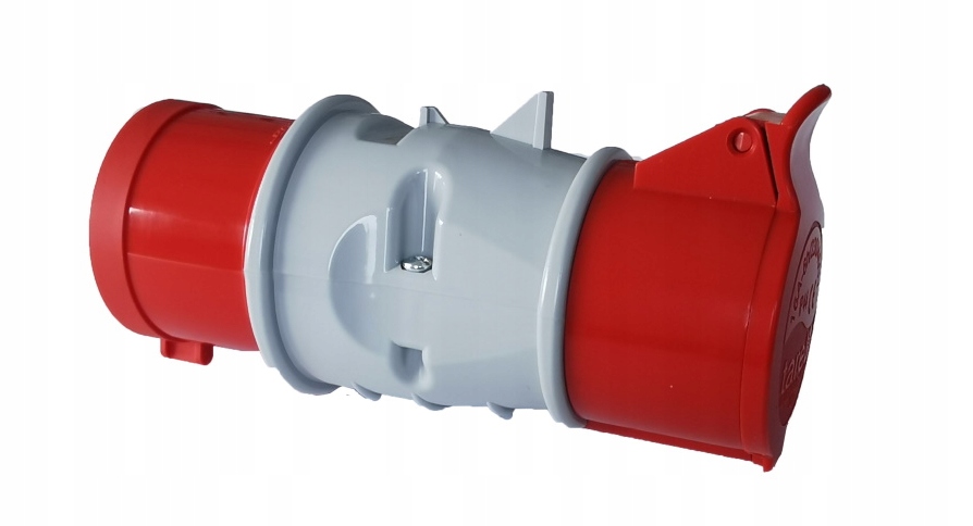 Adapter przejściówka wtyczka 16A+gniazdo 32A IP44