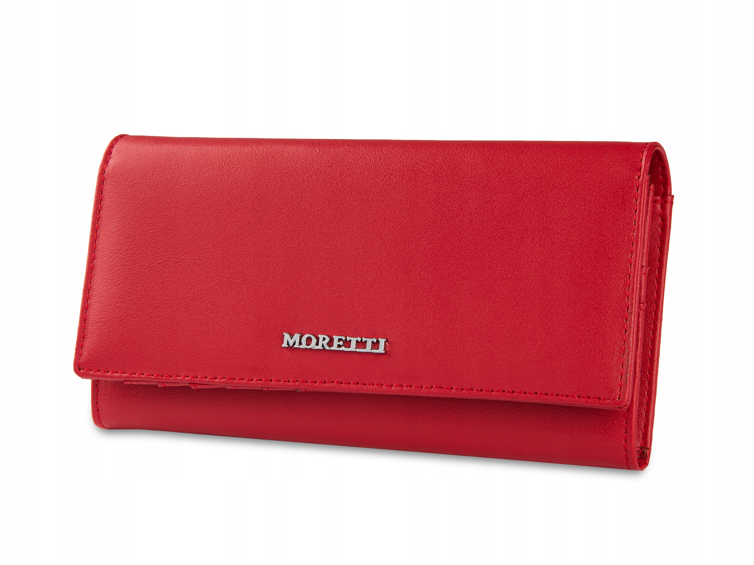 

Moretti Portfel skórzany damski premium Rfid