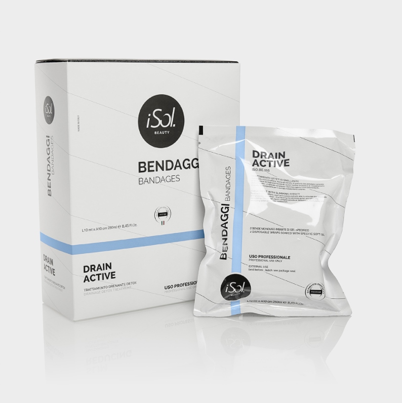 ISOL BANDAŻE DRAIN ACTIVE ZESTAW 6 ZABIEGÓW