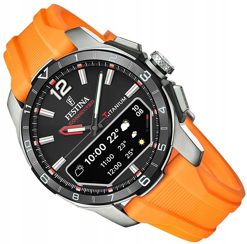 Chytré Hodinky Pánské Hodinky Festina F23000/1 S Bluetooth Premium Titan Safír