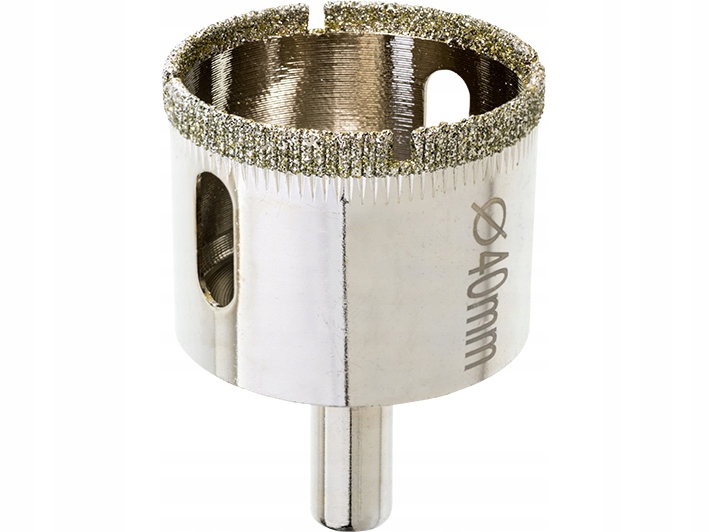 OTWORNICA DIAMENTOWA KORONKA DO GRESU PŁYTEK 40mm Stan opakowania oryginalne