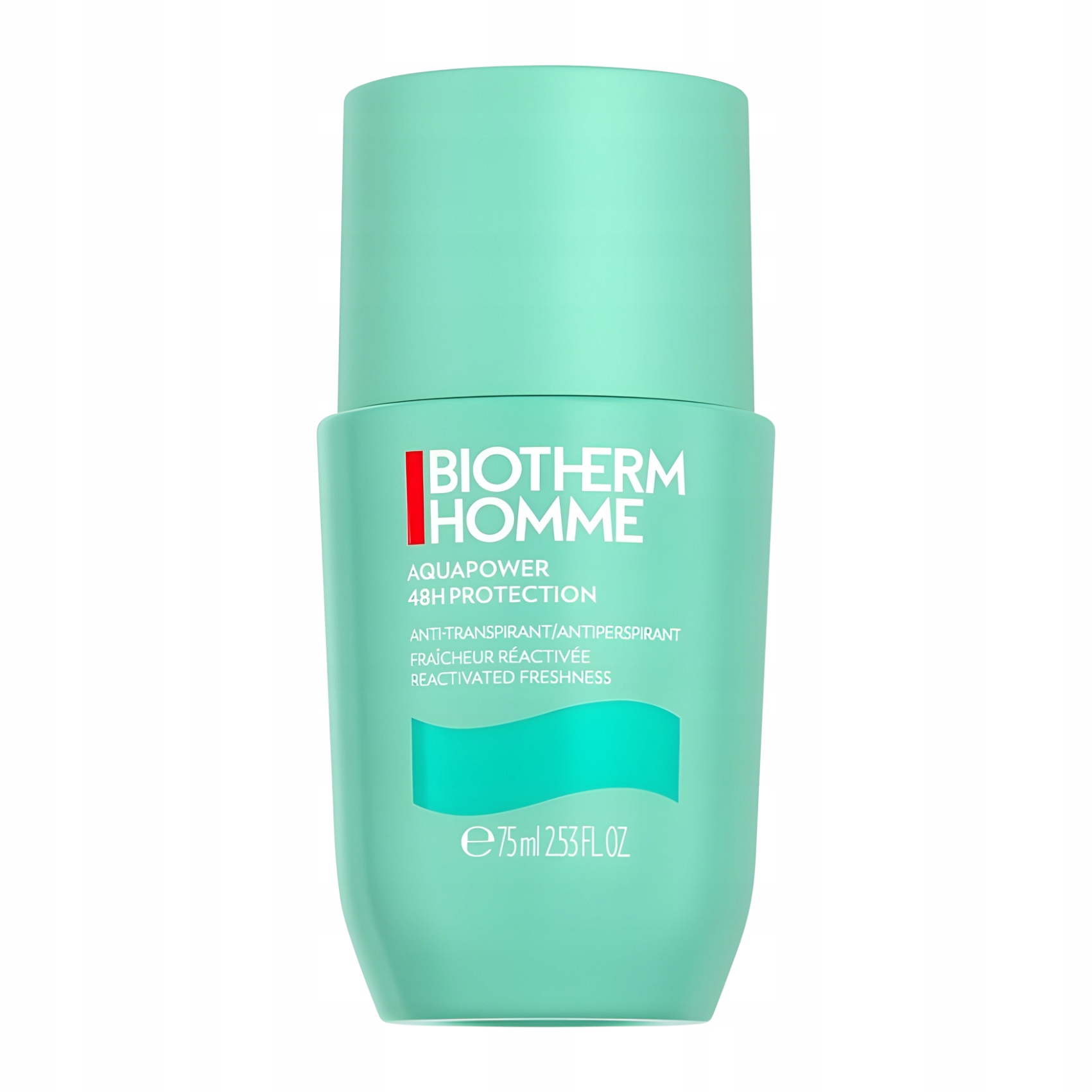 Biotherm Homme Aquapower 48H Protection antiperspirant roll-on 75 ml