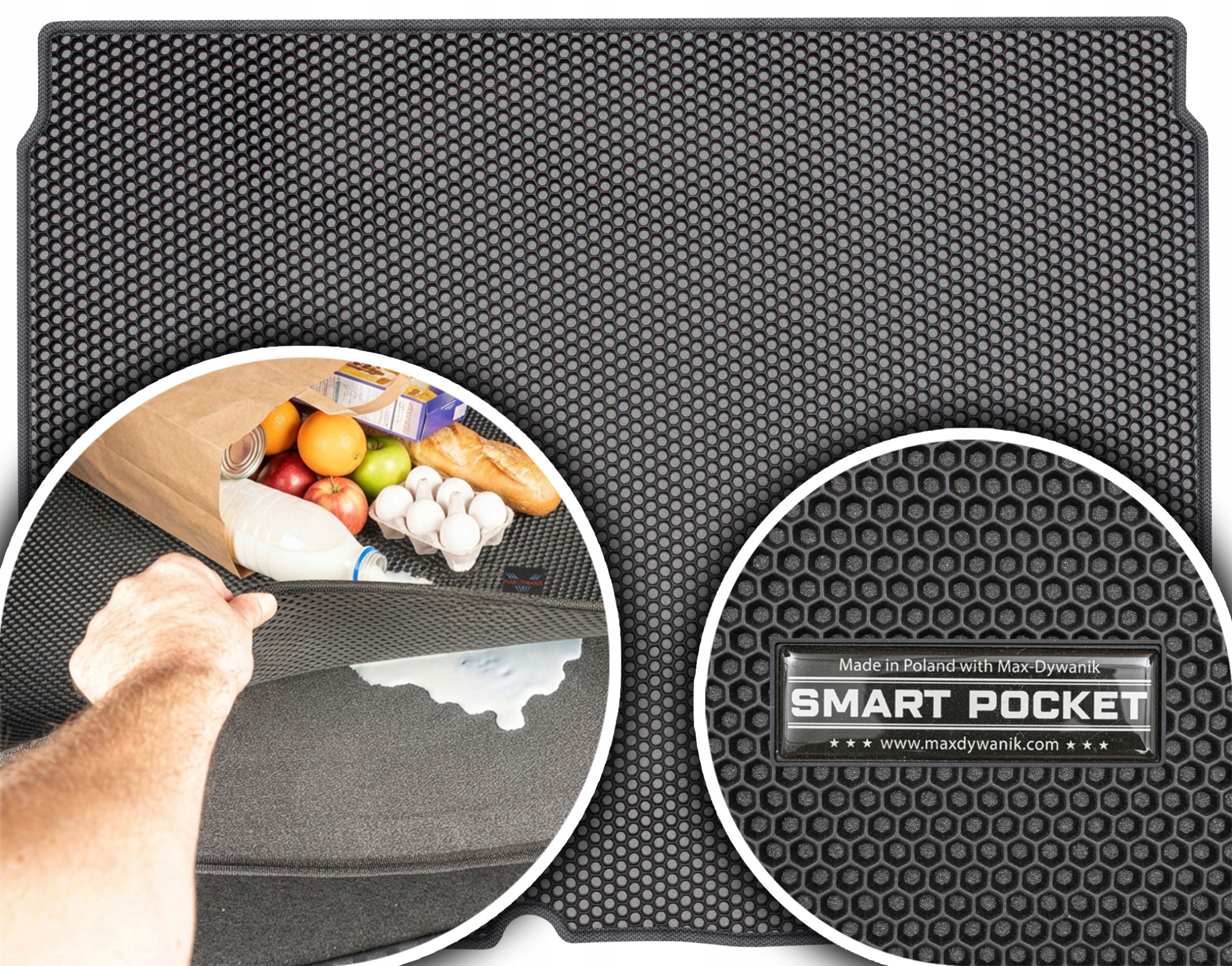 Citroen Berlingo II 5os 2008-2018 Vložka do zavazadlového prostoru Eva Smart Pocket