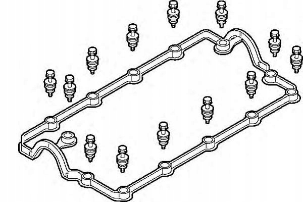 Elring Sada Těsnění Víka Ventilů Audi A3, A Asistent řidiče #28