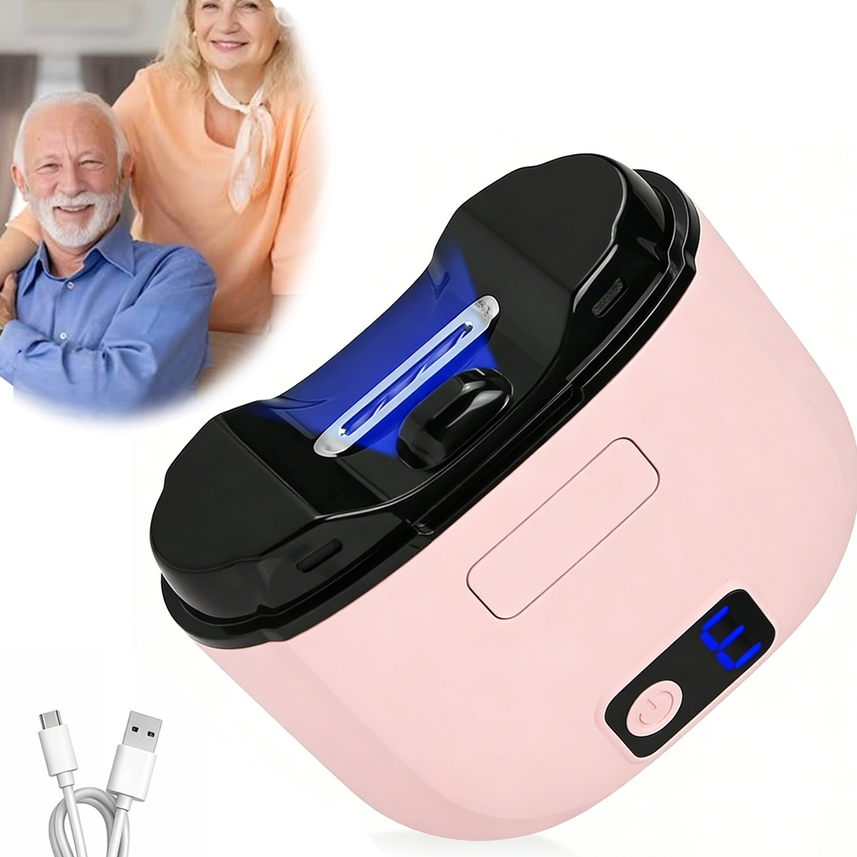 Odolná Elektrická Kleštička Na Nehty S 3 Rychlostními Režimy