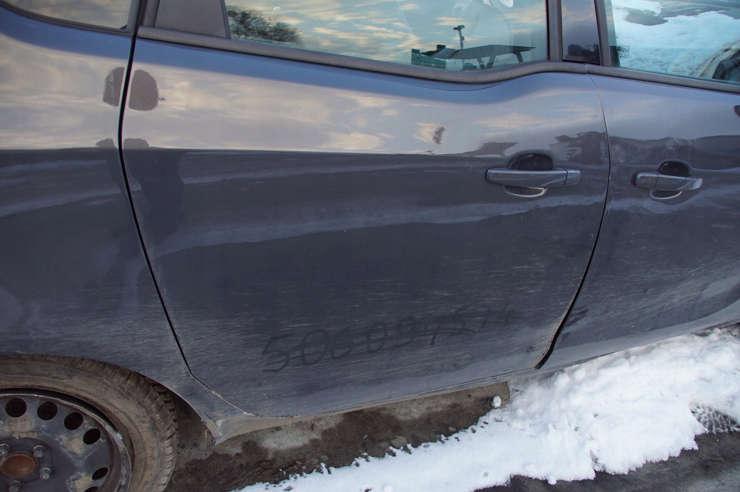 Tür rechts heck GWH OPEL MERIVA B II