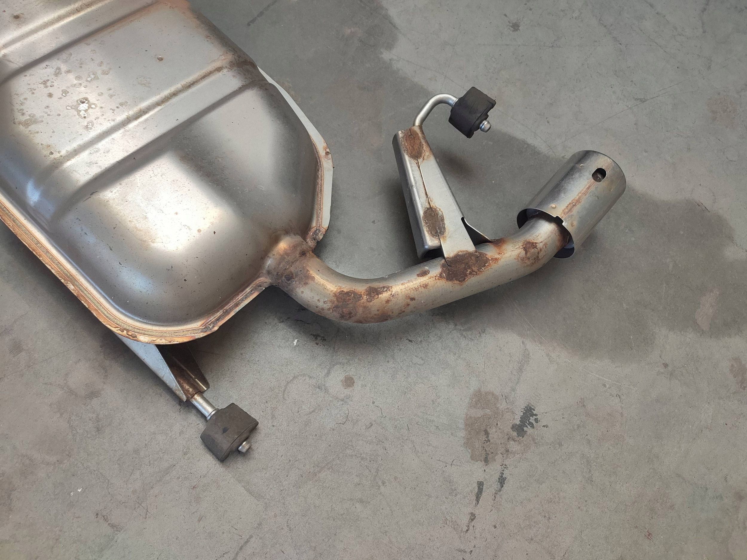 MAZDA 6 GJ GL muffler, exhaust 2.2 D 2017 DIESEL SH02