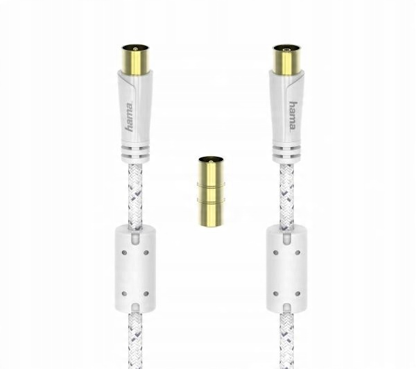 

Kabel antenowy Hama 1122446 1.5 metra Biały