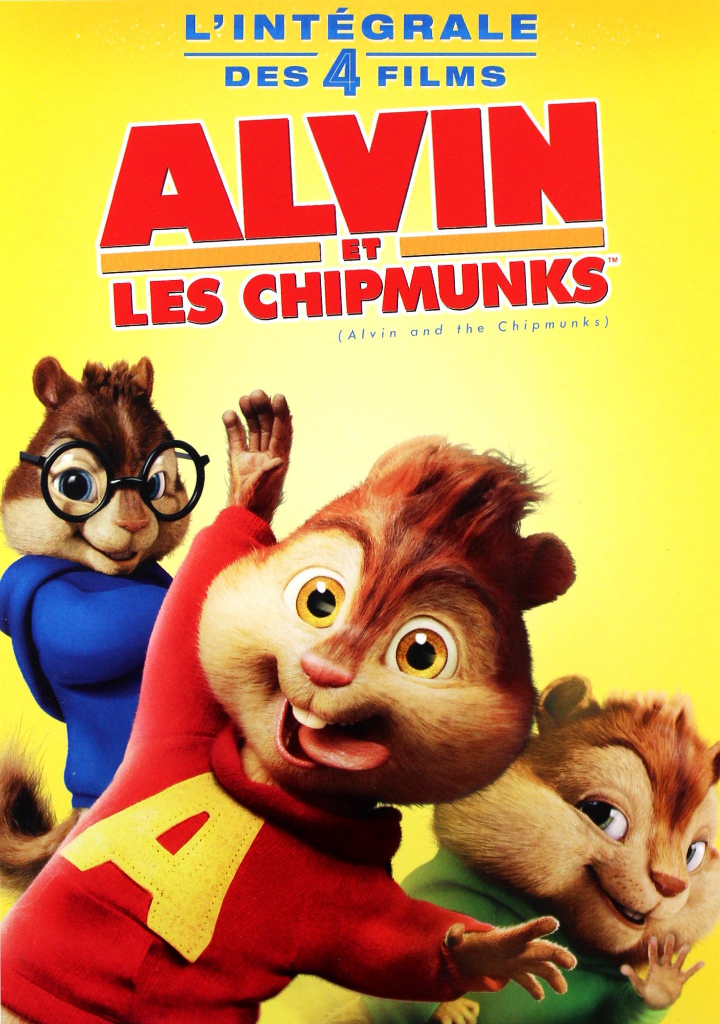 Alvin And The Chipmunks 1-4 (alvin I Wiewiórki 1-4