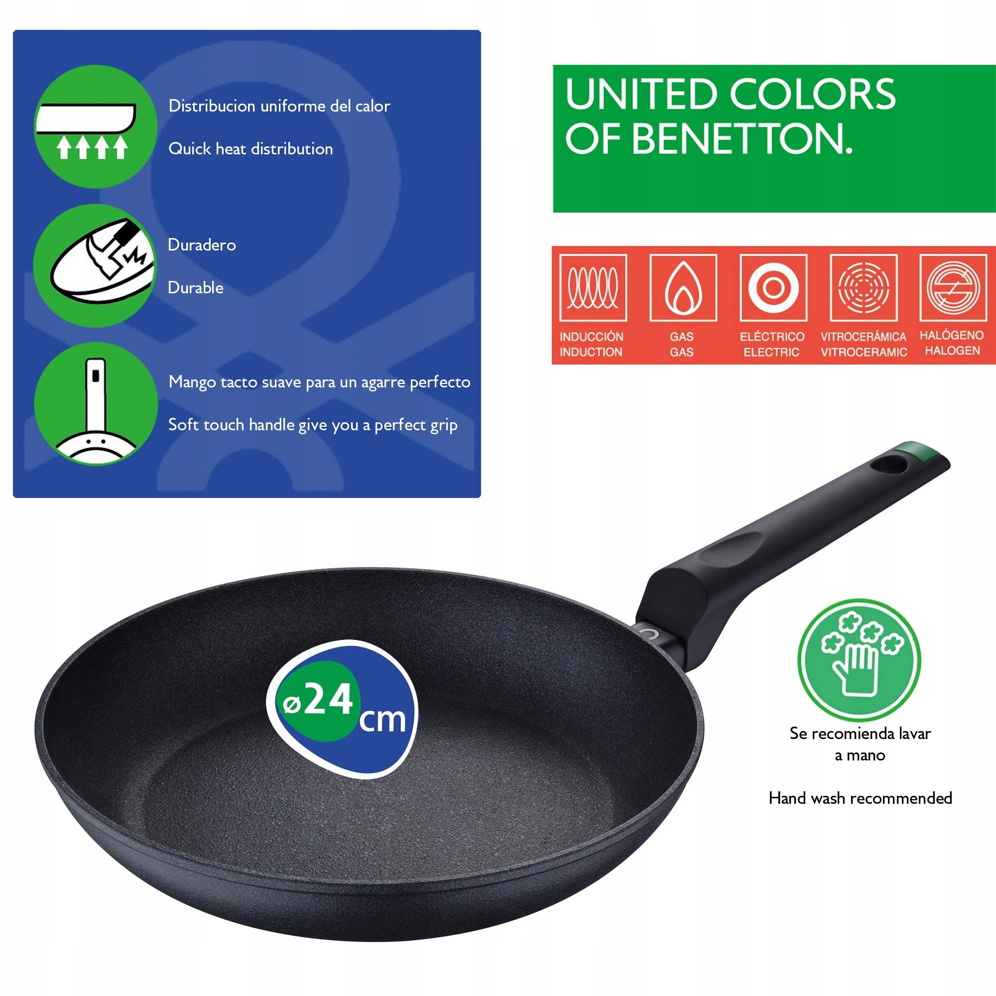 

Patelnia United Colors Of Benetton 24 cm.