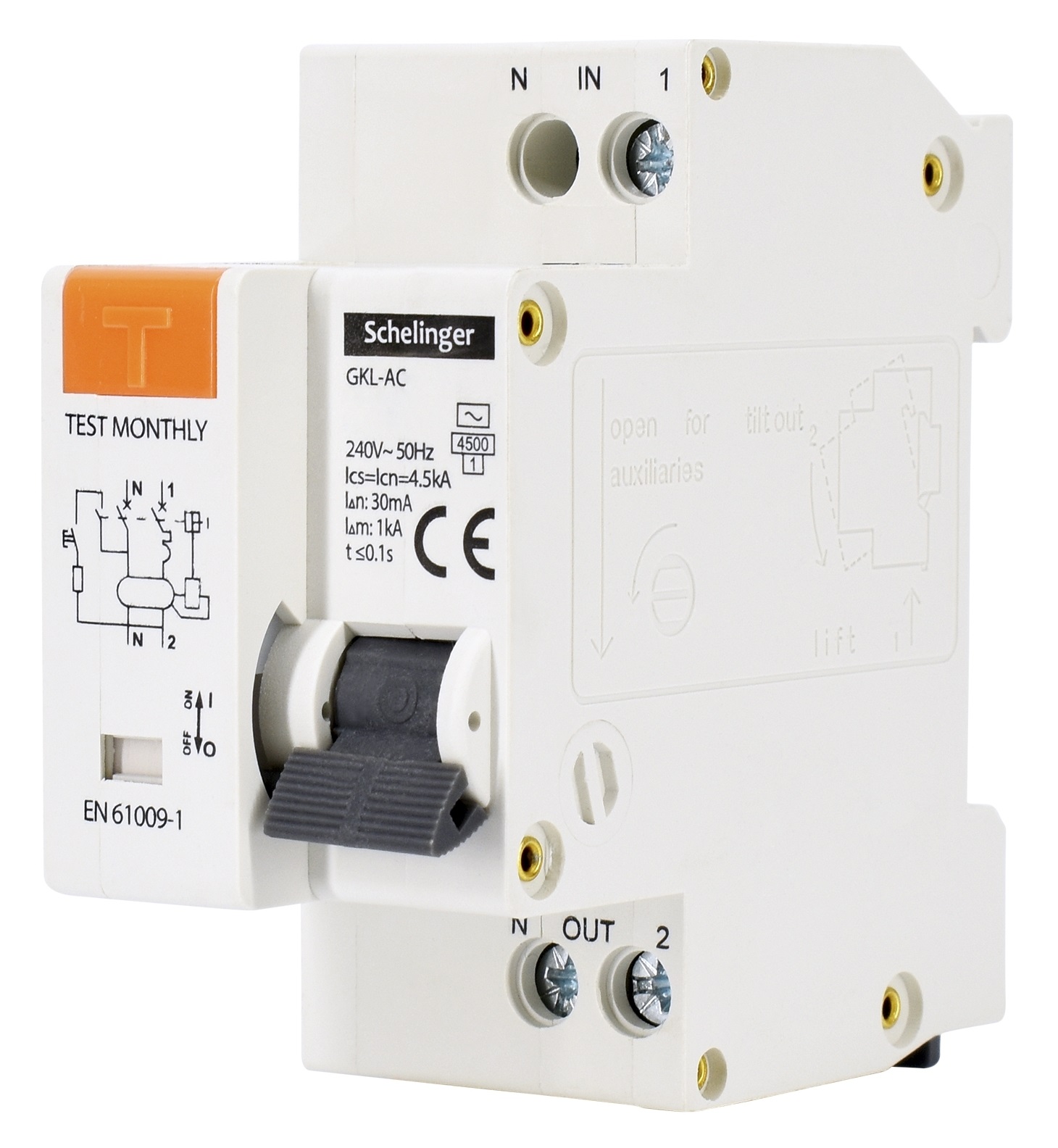 

Schelinger Wyłącznik Rcbo 2P C 25A 30mA Typ Ac
