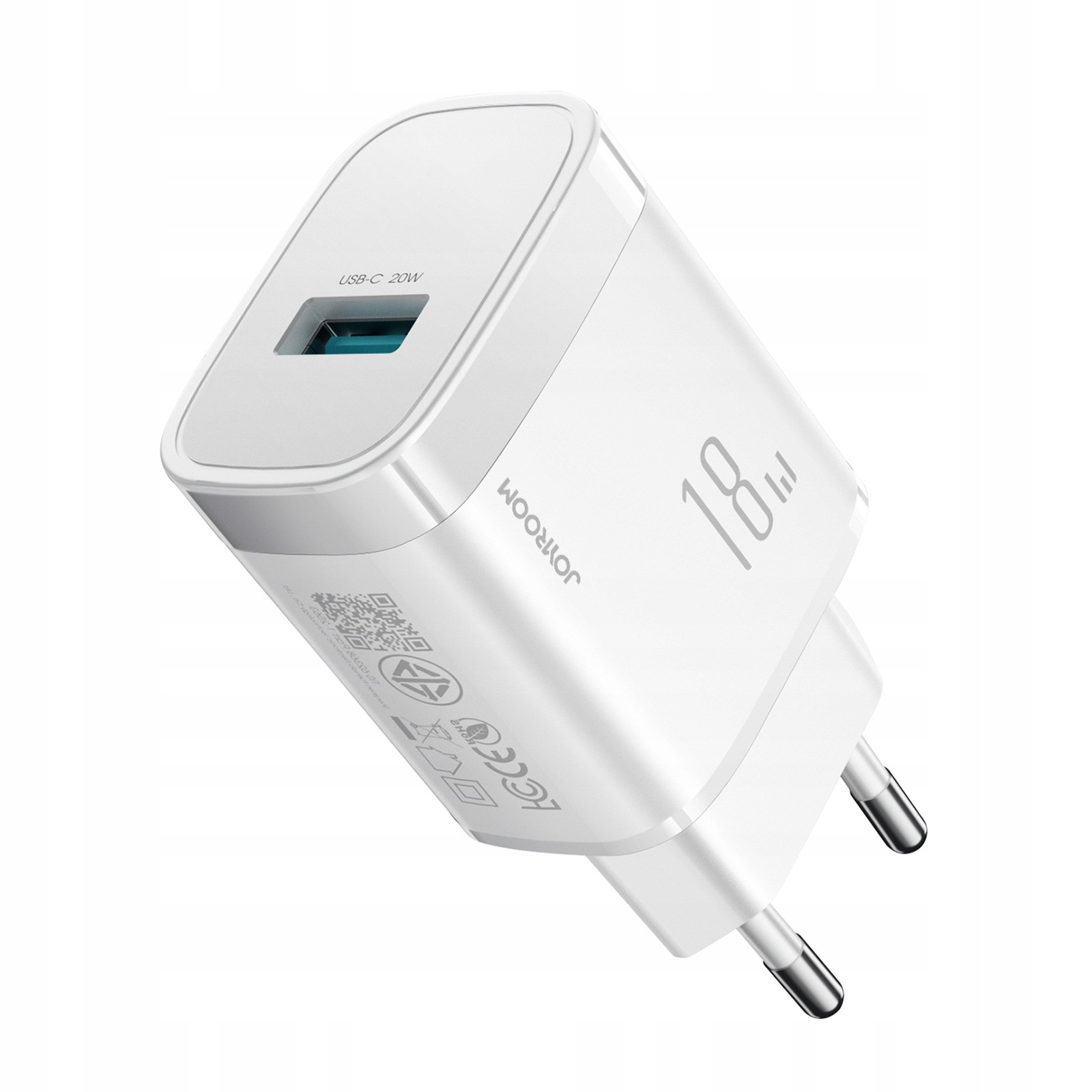 Ładowarka sieciowa Usb-a 18W biała
