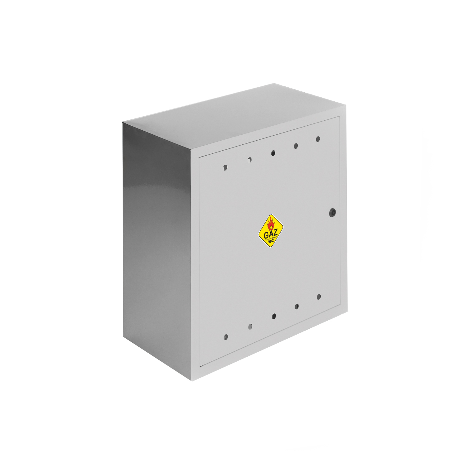 Gazová Skrinka 60x60x25 Gaz Farba: Popol