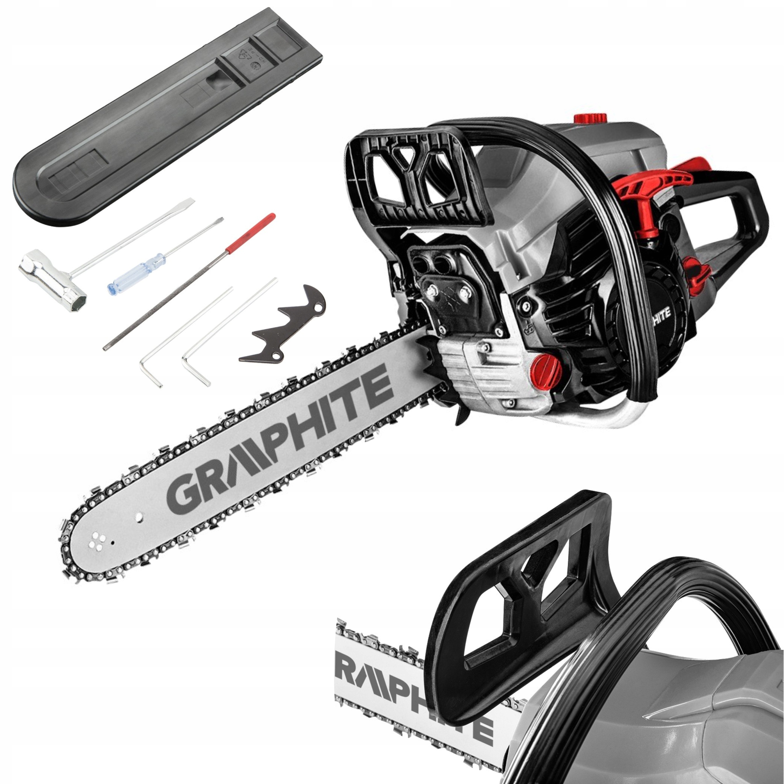 

Graphite Piła Pilarka Łańcuchowa Spalinowa 2.7 Km
