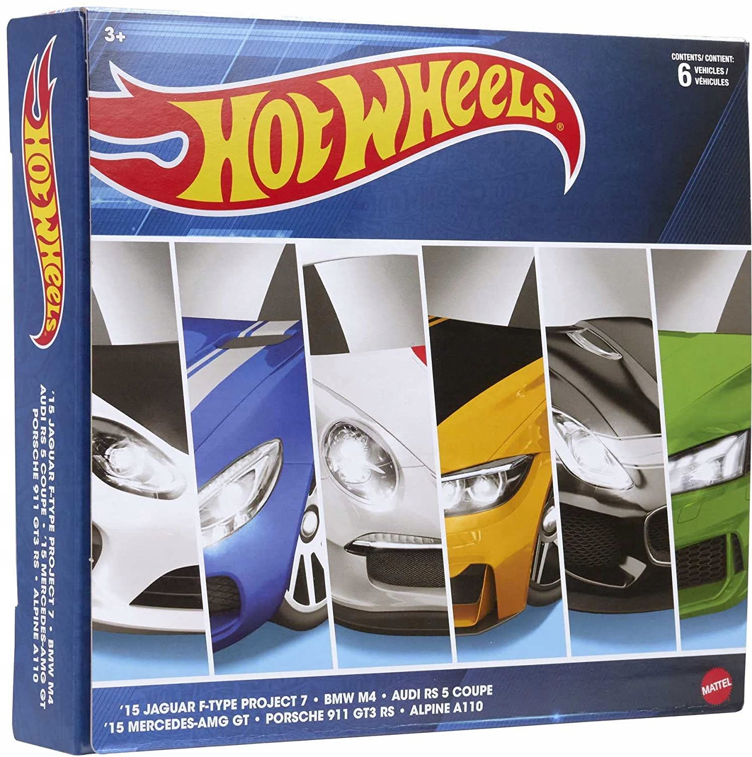 

Hot Wheels Car Culture zestaw 6 kultowych autek