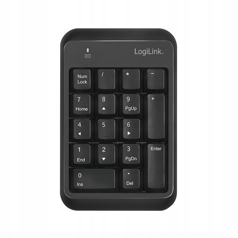 Logilink Klawiatura numeryczna Bluetooth v5.1 czarna