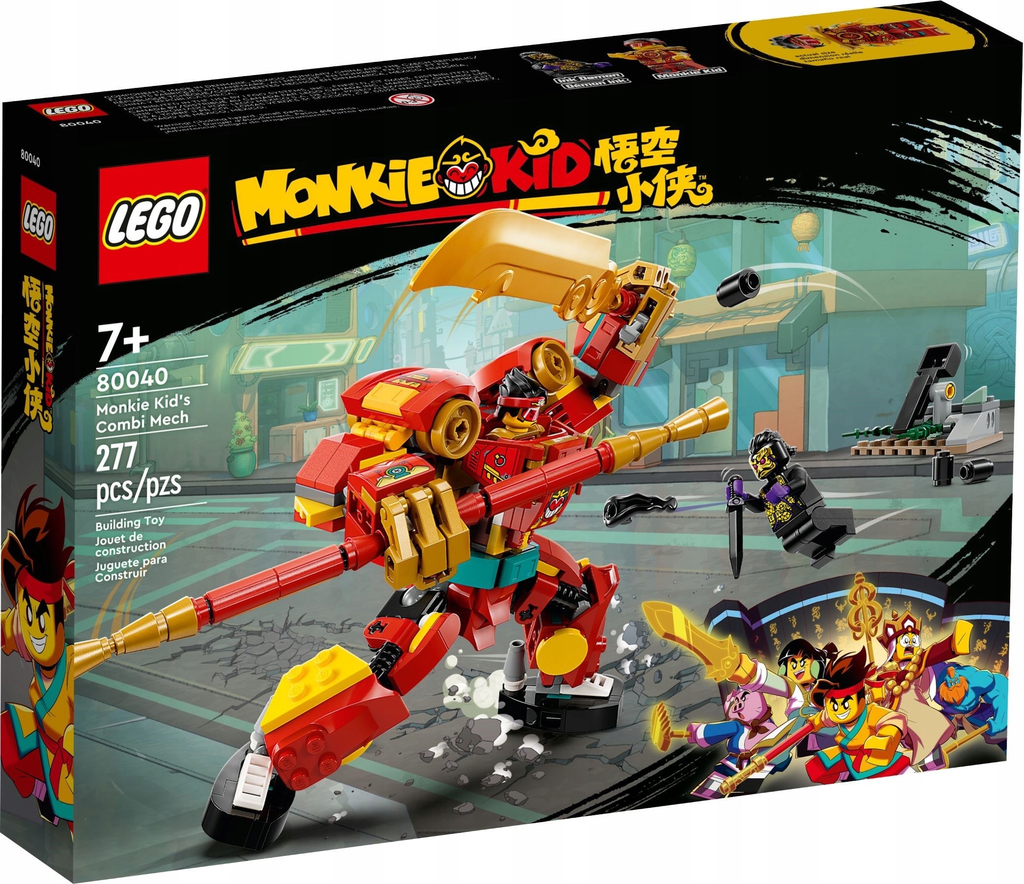 

Lego 80040 Monkie Kid w wielofunkcyjnym mechu Vip