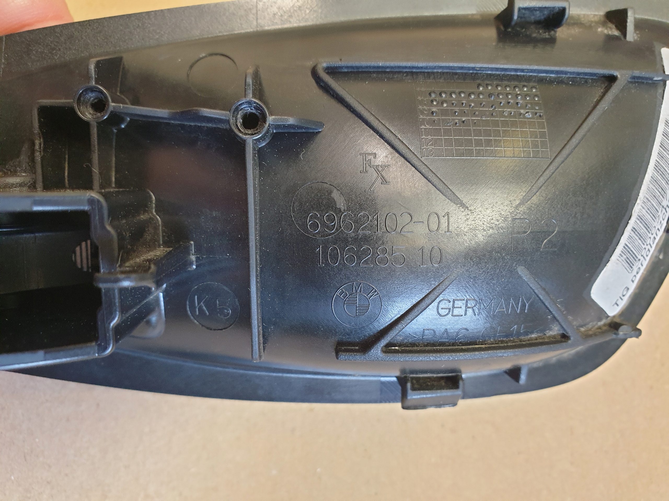 handle inner left right front BMW 1 E87 6962101 6962102 OE EUROPA