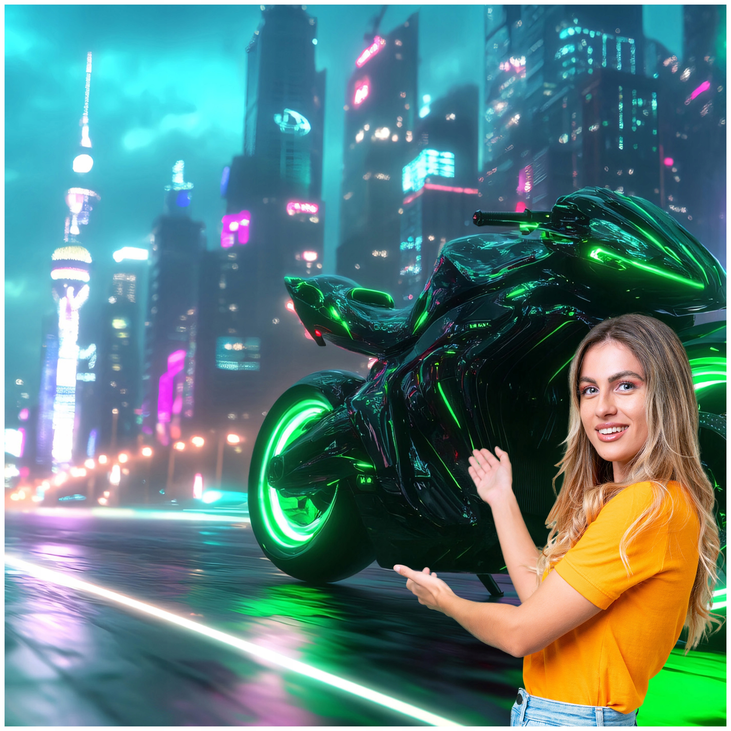 Fototapeta 3D Pro Mládež Auto Motocykl 490x280 DMSM49W