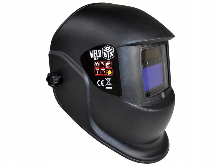 Przyłbica Spawalnicza Samościemniająca Maska Spawalnicza 9-13 DIN MMA MIG Marka Weldbox