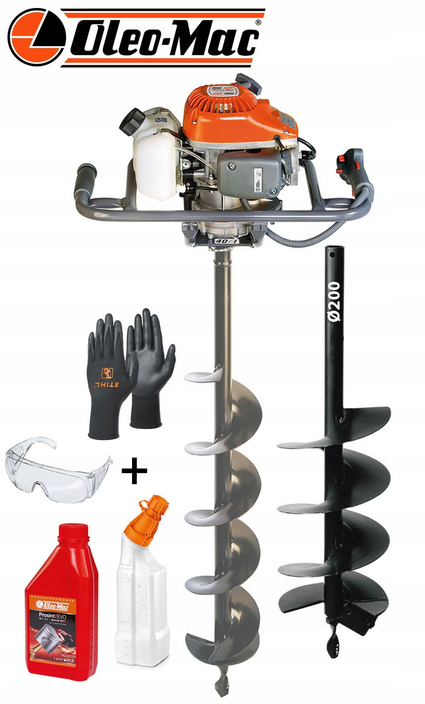 

Wiertnica Świder Oleo-mac Mtl 51 Wiertło 20 CM