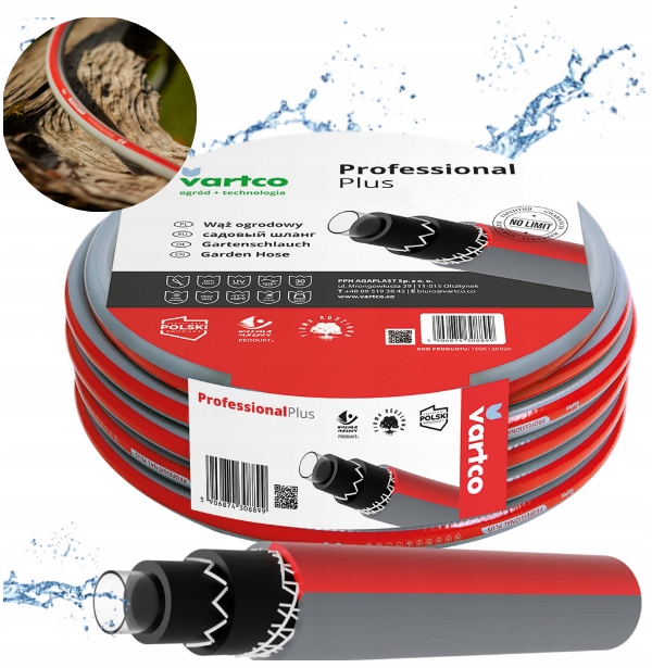 Hadice Vartco Professional Plus 3/4" 20 m 6 vrstev Polský