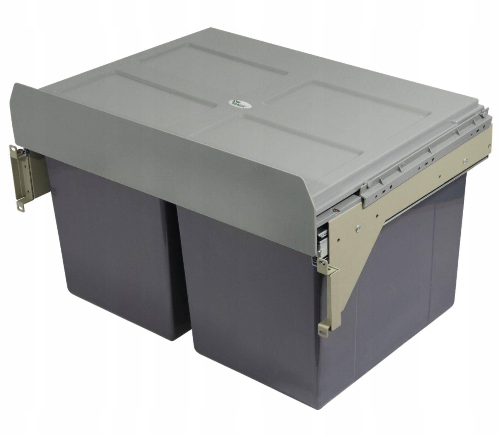 Segregator kosz na śmieci z mocowaniem frontu niski 600 mm JC656M Amix