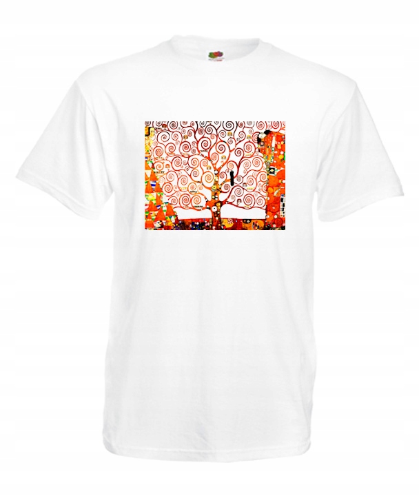 

XL Koszulka Męska Gustav Klimt Sztuka Drzewo